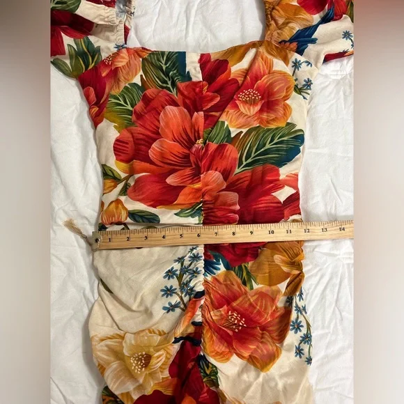FARM Rio Floral Off-Shoulder Mini Dress - Picture 5 of 8